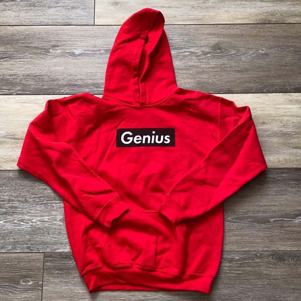 Red Graphic Hoodie